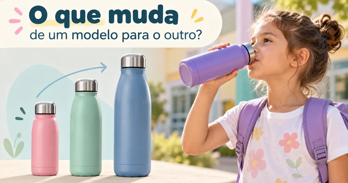 Garrafa Térmica Infantil: Qual Comprar por Capacidade